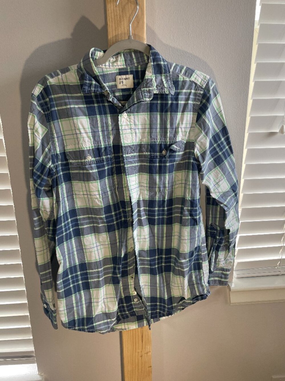 Plaid Button-Up